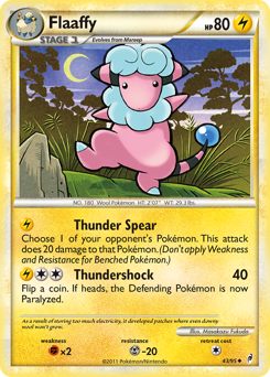 Pokemon Call of Legends Flaaffy - 43