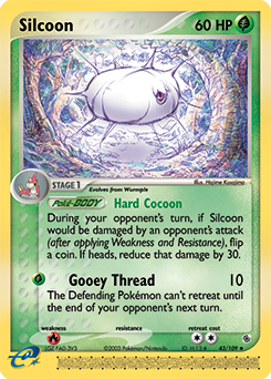 Pokemon Ruby & Sapphire Silcoon - 43