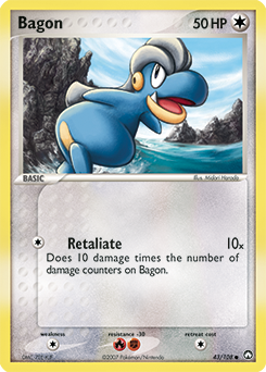 Pokemon Power Keepers Bagon - 43