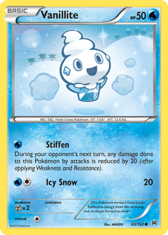 Pokemon BREAKthrough Vanillite - 43