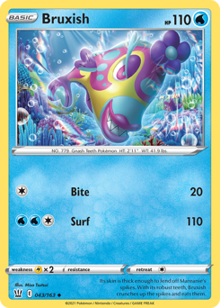 Pokemon Battle Styles Bruxish - 43