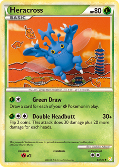 Pokemon HeartGold & SoulSilver Heracross - 43