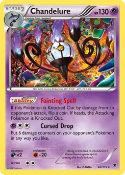 Pokemon Phantom Forces Chandelure - 43