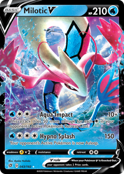 Pokemon Rebel Clash Milotic V - 43