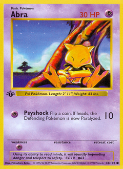 Pokemon Base Abra - 43