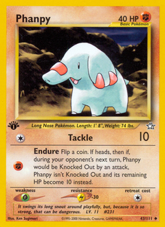 Pokemon Neo Genesis Phanpy - 43