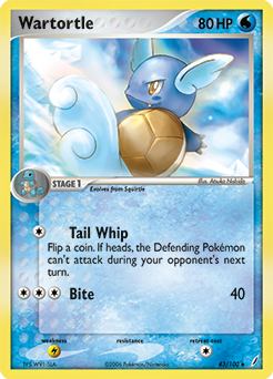 Pokemon Crystal Guardians Wartortle - 43