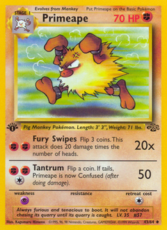 Pokemon Jungle Primeape - 43