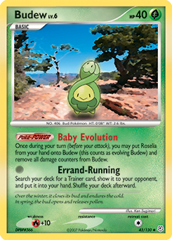 Pokemon Diamond & Pearl Budew - 43