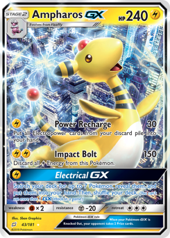 Pokemon Team Up Ampharos-GX - 43
