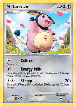 Pokemon Stormfront Miltank - 44