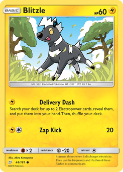 Pokemon Team Up Blitzle - 44