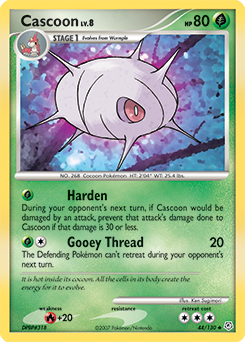 Pokemon Diamond & Pearl Cascoon - 44