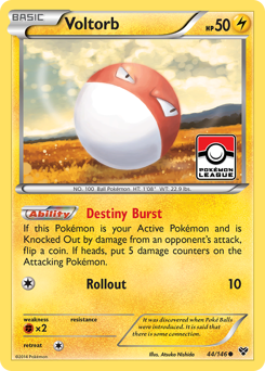 Pokemon XY Voltorb - 44