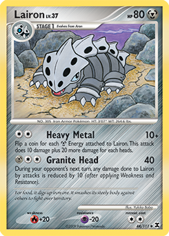 Pokemon Rising Rivals Lairon - 44