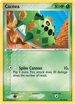 Pokemon Emerald Cacnea - 44