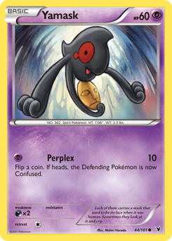 Pokemon Noble Victories Yamask - 44