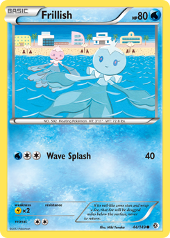 Pokemon Boundaries Crossed Frillish - 44