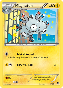 Pokemon Plasma Storm Magneton - 44
