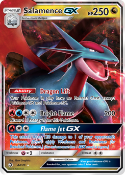 Pokemon Dragon Majesty Salamence-GX - 44