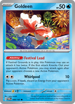 Pokemon Twilight Masquerade Goldeen - 44