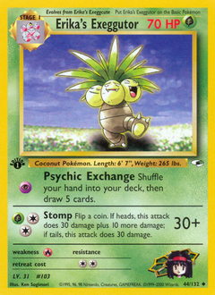Pokemon Gym Heroes Erika's Exeggutor - 44