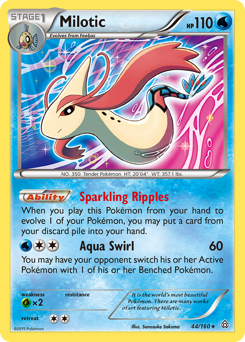 Pokemon Primal Clash Milotic - 44