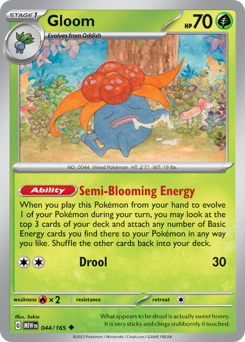 Pokemon 151 Gloom - 44
