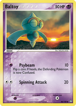 Pokemon Power Keepers Baltoy - 44