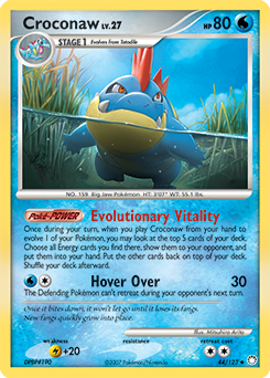 Pokemon Mysterious Treasures Croconaw - 44