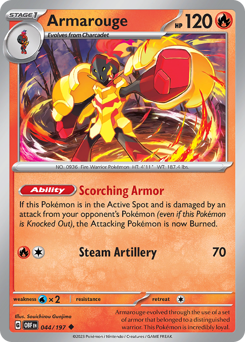 Pokemon Obsidian Flames Armarouge - 44