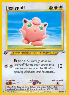 Pokemon Neo Destiny Jigglypuff - 44