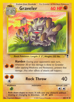 Pokemon Legendary Collection Graveler - 44