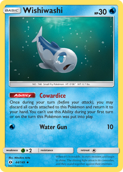 Pokemon Sun & Moon Wishiwashi - 44