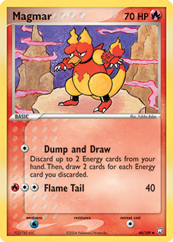Pokemon Team Rocket Returns Magmar - 44