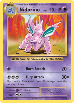 Pokemon Evolutions Nidorino - 44