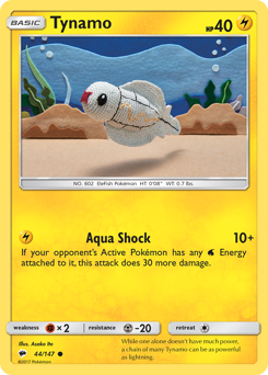 Pokemon Burning Shadows Tynamo - 44