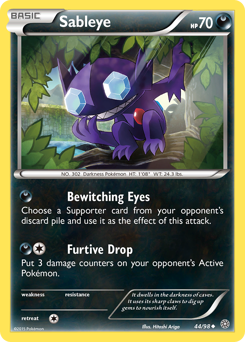 Pokemon Ancient Origins Sableye - 44