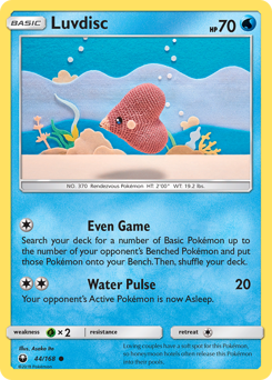 Pokemon Celestial Storm Luvdisc - 44