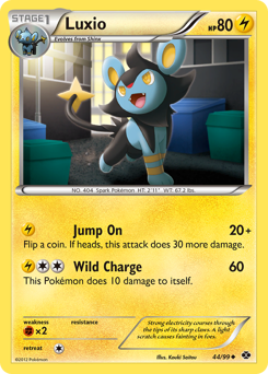 Pokemon Next Destinies Luxio - 44
