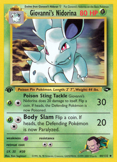 Pokemon Gym Challenge Giovanni's Nidorina - 44