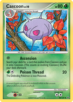 Pokemon Platinum Cascoon - 44