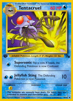 Pokemon Fossil Tentacruel - 44