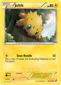 Pokemon Black & White Joltik - 44
