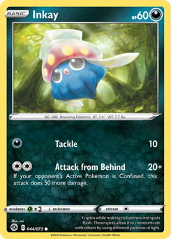 Pokemon Champion's Path Inkay - 44