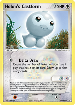 Pokemon Holon Phantoms Holon's Castform - 44
