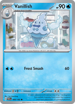 Pokemon Paradox Rift Vanillish - 44