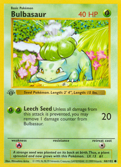 Pokemon Base Bulbasaur - 44