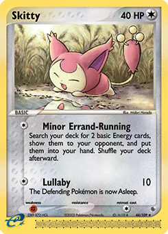 Pokemon Ruby & Sapphire Skitty - 44