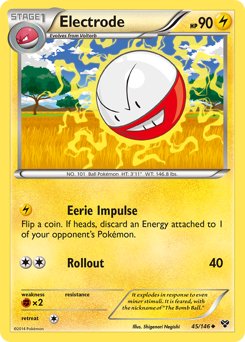 Pokemon XY Electrode - 45